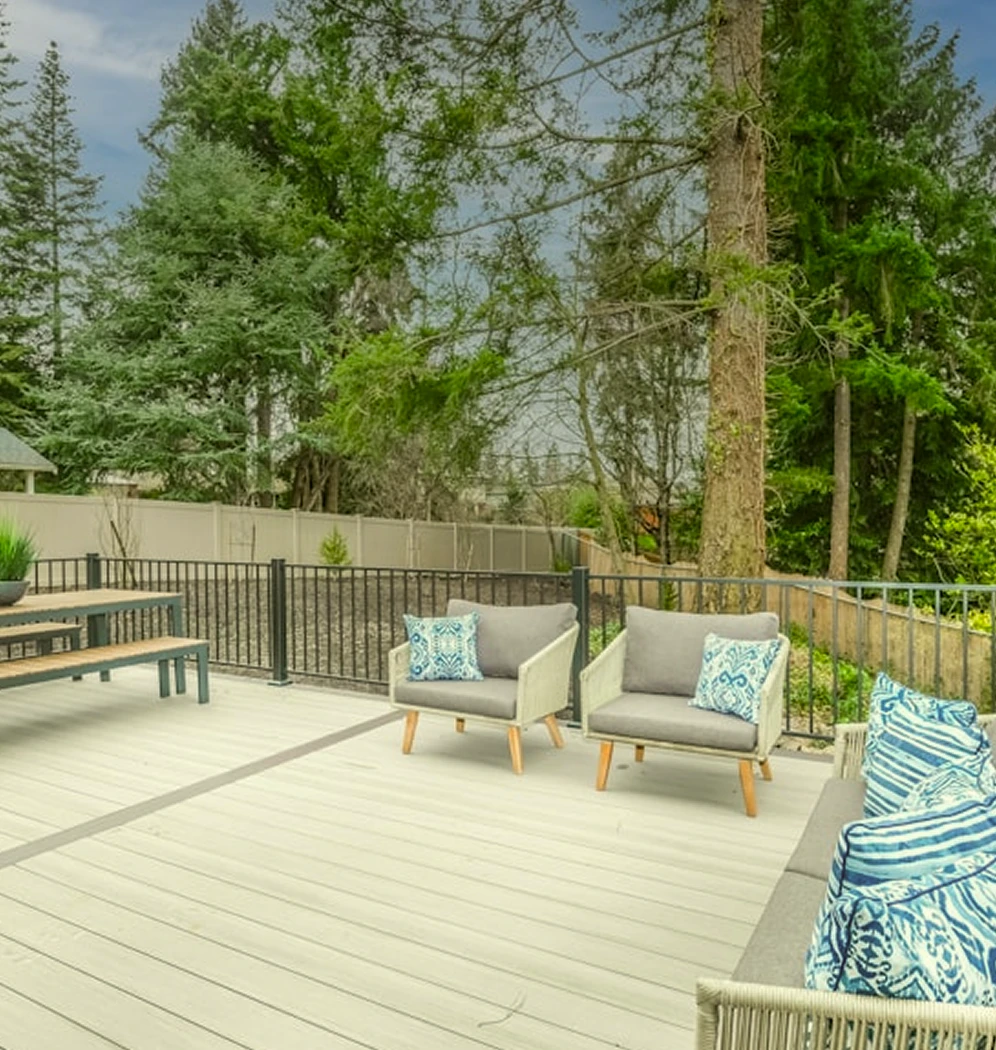 Home remodeling project example